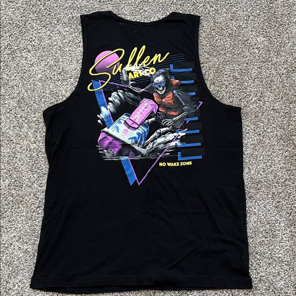 Sullen No Wake Zone Graphic Tank Top